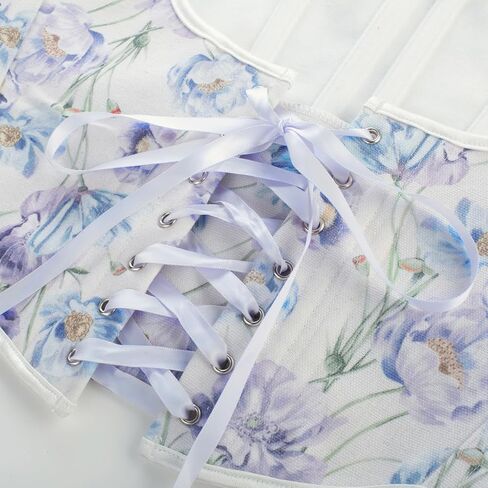 القرمزي الظلام المرأة عصر النهضة مشد الأزهار Underbust مشد قمم خمر حزام مشد الجوفاء in Saudi Arabia
