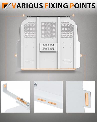 حاجز أمان MELIPRON Van مناسب لسيارة Ford Transit Connect in Kuwait