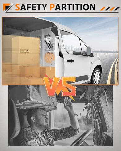 حاجز أمان MELIPRON Van مناسب لسيارة Ford Transit Connect in Kuwait