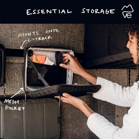 VanEssential Soft Sided Venture L-Track Mounted Storage Bag Large in Kuwait