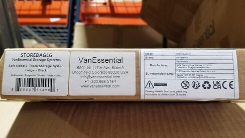 VanEssential Soft Sided Venture L-Track Mounted Storage Bag Large in Kuwait