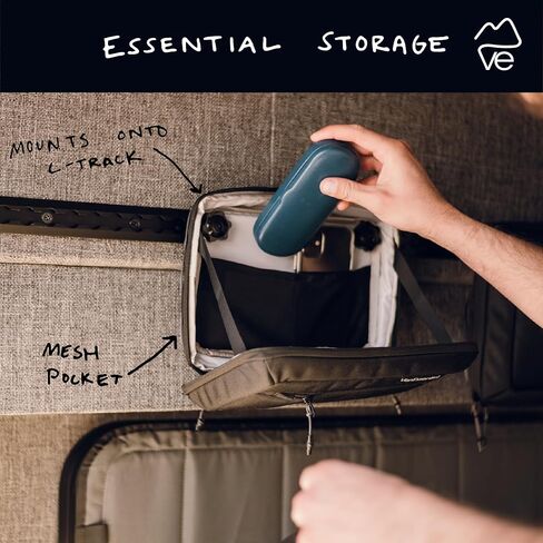VanEssential Soft Sided Venture L-Track Mounted Storage Bag Large in Kuwait