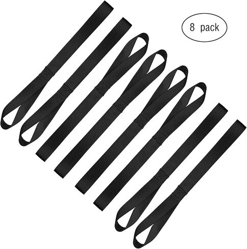 Soft Loop Tie Down Straps, Heavy Duty Anchor Hook Extension Stretch Straps for Ratchet Belt for Trailers, Suitable for Trailers, Bicycles, Motorcycles, Cargo, Kayaks,Dirt Bikes,Handlebar, Workout,Gym in Saudi Arabia