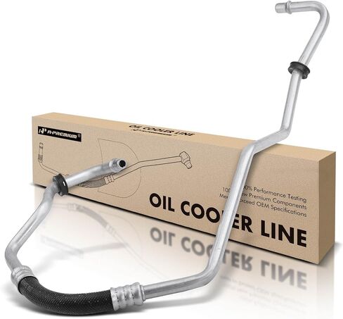 مجموعة خرطوم مبرد زيت ناقل الحركة الأوتوماتيكي A-Premium متوافقة مع شيفروليه سيلفرادو 2500 3500 جي إم سي سييرا 2500 HD 3500 Classic V8 6.6L in Kuwait