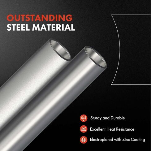 مجموعة خرطوم مبرد زيت ناقل الحركة الأوتوماتيكي A-Premium متوافقة مع شيفروليه سيلفرادو 2500 3500 جي إم سي سييرا 2500 HD 3500 Classic V8 6.6L in Kuwait