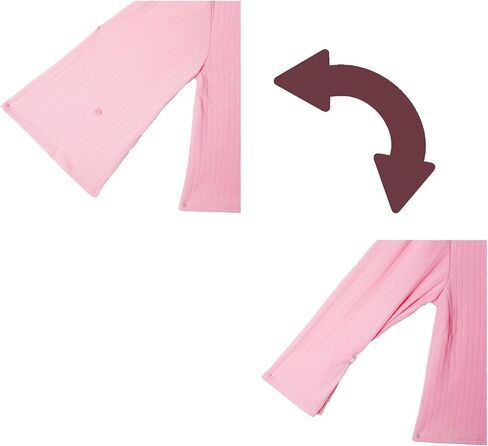 Toddler Girl Clothes Set 2T-7Y Girls' Outfits Two Pieces Shirt Top + Flare Pants Baby leggings Floral Costume in Saudi Arabia