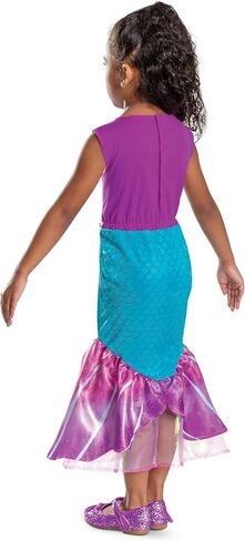 Ariel Costume for Toddlers, Official Disney The Little Mermaid Costume with Dress and Shell Hairpiece in Saudi Arabia