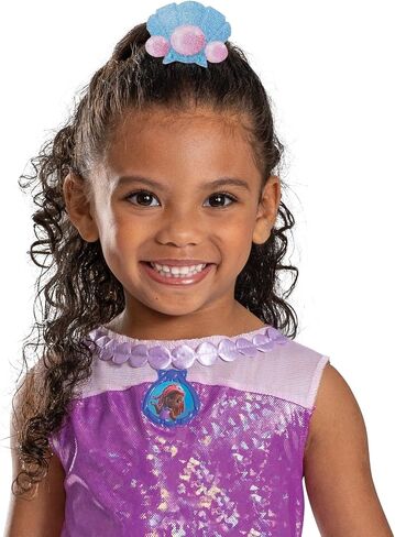 Ariel Costume for Toddlers, Official Disney The Little Mermaid Costume with Dress and Shell Hairpiece in Saudi Arabia