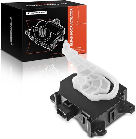 A-Premium HVAC Heater Blend Door Actuator, Compatible with Cadillac STS 2005-2011 Sedan, Floor Console, Temperature Actuator, Replace# 89023391 in Saudi Arabia