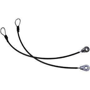 Tailgate Cable 2pcs M159508 Compatible with John Deere Gators Utility Vehicle XUV 625i XUV 825i HPX615E HPX815E M TE TH TX XUV TH 6x4, 15 Inches