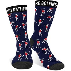 VICRAZY Golf Gifts for Men, Golf Socks for Men - Golf Accessories for Men - Golf Stuff, Stocking Stuffers for Men
