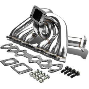 DNA Motoring TM-1JZGE-S-T3 Stainless Steel Turbo Manifold
