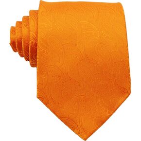 New Classic Solid Pailsey JACQUARD WOVEN Silk Men's Tie Necktie