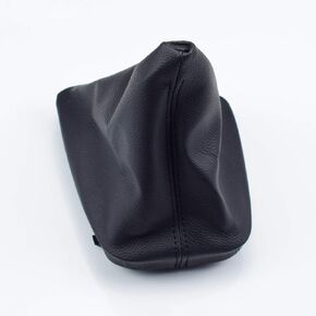 Car Shift Gear Stick Manual Shift Boot Cover Black Leather Boot Cover Case for BMW E30 E36 E39 E46 E81 E82 E87 E88 E90 E91 E92 E93 (E39)