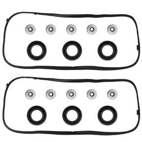 Engine Head Valve Valve Cover Gasket Set VS50607R 0361708 Replacement for Acura MDX RL TL 3.5L Replacement for Honda Accord 3.0L 2003-2004 Replacement for Saturn Vue 3.5L 2004-2007