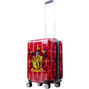 FUL Harry Potter 22 Inch Carry On Luggage, Hardshell Rolling Suitcase with Spinner Wheels, Slytherin