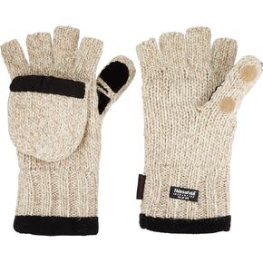 Heat Factory womens Women cold weather gloves, Wheat, One Size US
