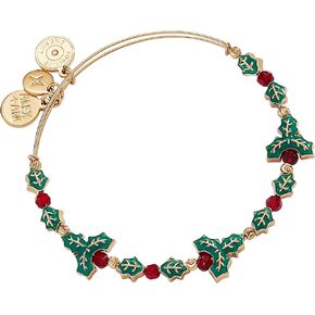 Alex and Ani Holiday Holly Bangle