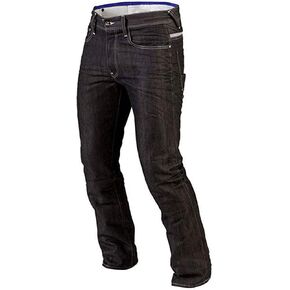 Juicy Trendz Motorcycle Jeans for Men- Motorbike Pants with Protective Knee Hip Armor, Riding Gear for Riders, Black