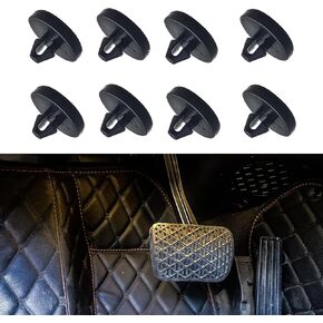 4 PCS Brake Switch Stopper, Car Brake Pedal Stop Pad, Brake Light Switch Stopper, Automotive Clutch Pedal Stopper 90541-06036, Universal for Most Cars (Black)
