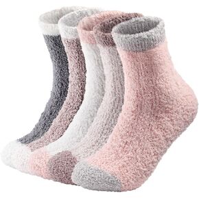 Slipper Socks Fuzzy Socks for Women Warm Fuzzy Socks Sleep Cozy socks Fluffy Socks Winter Cozy Socks for women