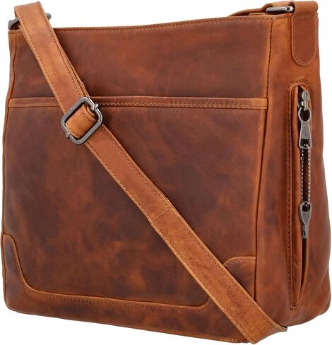 Lady Conceal Locking Concealed Carry Lydia Leather Crossbody with Universal Holster for Medium to Large Frame Handgun in Saudi Arabia
