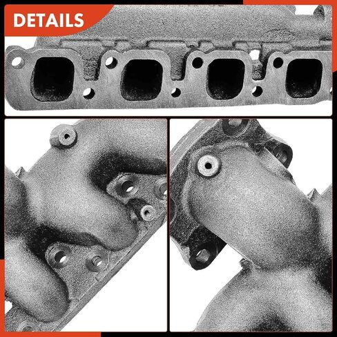 مجموعة مشعب العادم A-Premium مع حشية ومسامير ومسامير وصواميل ودرع حراري [SOHC 4Cyl 2.0L] متوافق مع Ford Focus 2000-2004، Escort 1997-2002 & Mercury Tracer 1997-1999، استبدال # F7CZ9430FB in Saudi Arabia