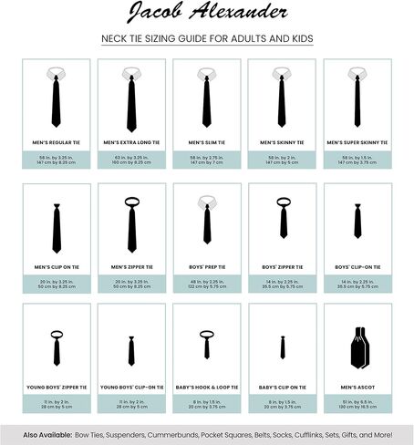 ربطة عنق طويلة جدًا للرجال من جاكوب ألكساندر لفصل الشتاء - أزرق داكن in Kuwait