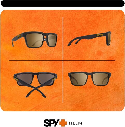 نظارات شمسية مربعة من SPY Helm للرجال والنساء + حزمة مع مجموعة نظارات iWear المصممة in Kuwait