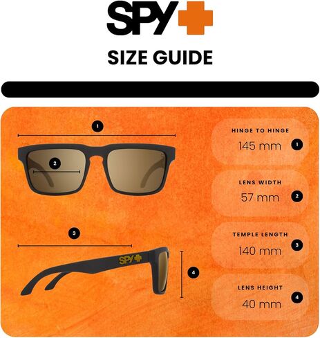 نظارات شمسية مربعة من SPY Helm للرجال والنساء + حزمة مع مجموعة نظارات iWear المصممة in Kuwait