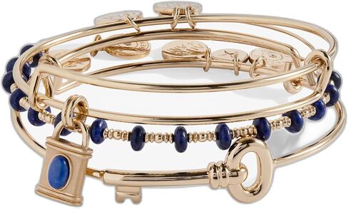 Alex and Ani Lock and Key Bangle Set of 3 in Saudi Arabia