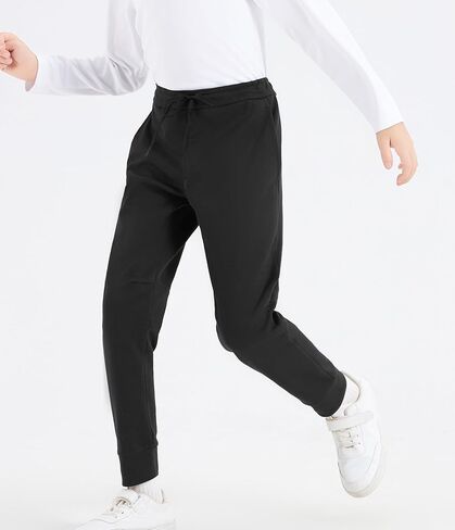 DaniChins Boys' Jogger Sweatpants Athletic Active Pants with Pockets in Kuwait