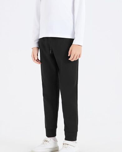 DaniChins Boys' Jogger Sweatpants Athletic Active Pants with Pockets in Kuwait