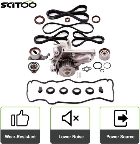 SCITOO Timing Belt Kit Replacement for Toyota Camry 92-01 2.2L L4 in Saudi Arabia