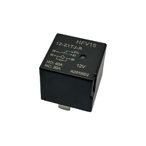 HFV15 12-Z1TJ-R Relay 12V 40A 5Pins Plug in