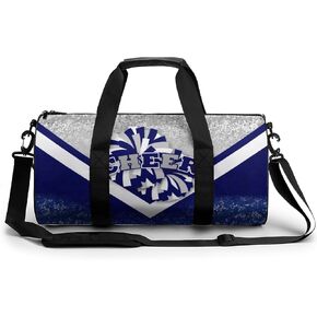 Sports Duffel for Cheerleaders, Cheer Bag for Women, Travel Duffle Bag, Weekender Bag, Cheerleading Gym Bag (Gold&Black)