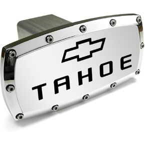 Billet Tow Hitch Cover for Chevy Tahoe (Chrome)