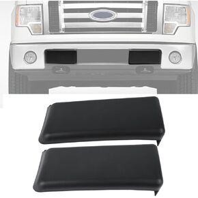 OKPARZ Compatible for Bumper Guard Pad Cap Inserts End Cover 2021 2022 2023 Ford F150 F-150 ML3Z-17E810-AA ML3Z-17E811-AA Left Driver & Right Passenger Side