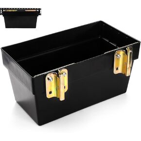 ZOOFOX E-Track Basket, Heavy Duty E-Track Storage Bin for E-Track System, E Track Accessories Hanging Box for Enclosed Trailer, Garage and Workshop