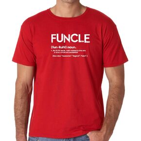 CBTwear Funcle Definition for Best Auncle, My Uncle is Cooler - Men's T-Shirt