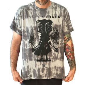 Sleep Token Granite Wash Premium Quality Oversized Men's T-Shirt