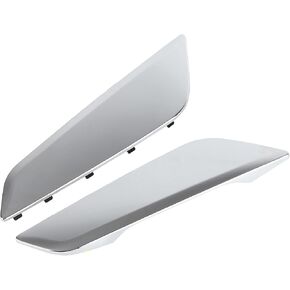 Car Front Side Fender Vents Trim,Left Driver & Right Passenger Side Compatible with 2017-2023 BMW 5 Series Sedan G30 530e 530i 540d 540i M550i xDrive Body Side Air Outlet Intake Cover (Chrome)