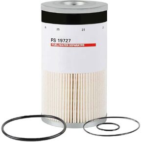 FS19727 Fuel Filter Water Separator Compatible with Kenworth Cummins ISX ISM ISX15 X15 Engine Replaces FS19727, FS19728, FS19729, FS19536, 33651, 382113, P550467, P550737, P550736 6 PACK