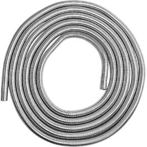 Brake Line Protector for 3/16" Tube - Upgraded Stainless Steel Brake Line Protector 3/16 Inch(2024 New), Premium Galvanized Gravel Guard Spring 16 Ft