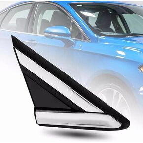 Front Mirror Corner Triangle Fenders Corner Molding Rearview Triangle Trim Panel For Ford Fusion 2013 2014 2015 2016 2017 2018 DS73-F16004-ADW DS73-F16004-BDW (Right Passenger Side)