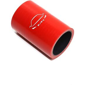LTI Universal (38mm) 1.5" ID Straight Silicone Hose Coupler 4-Ply Reinforced High Performance (1.5" RED)