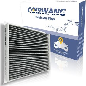 CF12150 Cabin Air Filter; Compatible with Ford Expedition 2018-2024, F150 2015-2024, F250, F350, F450, F550 ；Lincoln Navigator 2018-2024 ; Super Duty 2017-2022 w/Activated Carbon