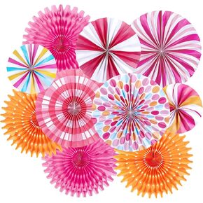 PAPER JAZZ Sunflower Cutouts Paper Fans Bulletin Board Decor Summer Yellow Flowers Wall Decorations Sun Flower Theme Party Hanging Fans Birthday Party Supplies Baby Shower Decorations