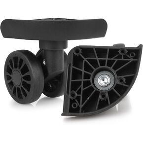 Suitcase Wheels Plastic for DIY Repair, 360 Swivel Wheel Replacement Luggage Travel Suitcase Casters, Black Spinner Luggage Wheel, Suitcase Wheels for Luggage Suitcase, V133A in Kuwait