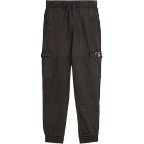 GUESS Boys' Eco Cargo Sweatpants